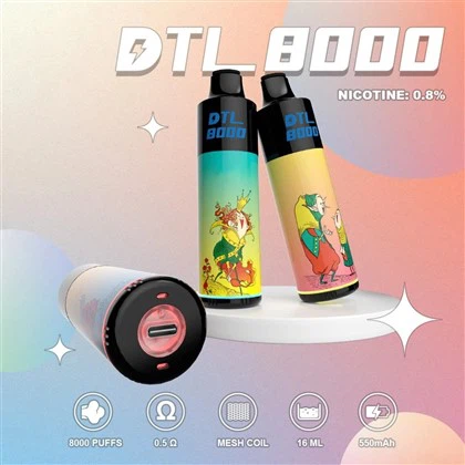 Randm DTL Vape 8000